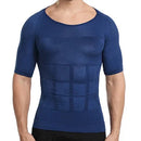 Camisa Masculina de Compressão Ultrafina Fit Shape Pro