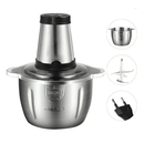 Picador Elétrico de Alimentos Inox 2L/3L | Triturador Potente