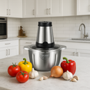 Picador Elétrico de Alimentos Inox 2L/3L | Triturador Potente